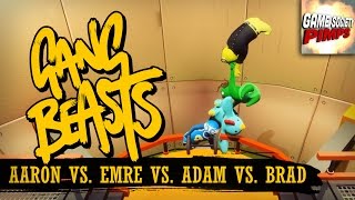 Gang Beasts  Chain of Idiots With ALL the GameSocietyPimps [upl. by Eanrahc]