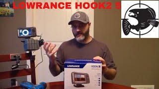 Lowrance Hook2 5 Open Box and Power Up review [upl. by Regine741]