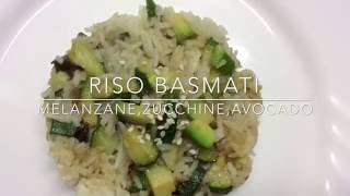 Riso basmati con avocadoIn cucina con mamma 24 [upl. by Maleki819]