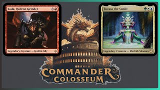 MTG EDH 1v1 Gameplay  Commander Colosseum Zada Hedron Grinder VS Tuvasa the Sunlit [upl. by Griz]