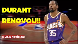 KEVIN DURANT RENOVA COM O PHOENIX SUNS [upl. by Carri]