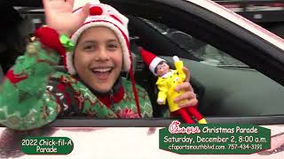 peake Life  12th Annual ChickfilA Christmas Parade [upl. by Durant]