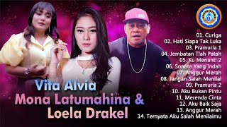 VITA ALVIA  MONA LATUMAHINA  LOELA DRAKEL  FULL ALBUM POP INDONESIA Official Music Video [upl. by Ahsyen833]