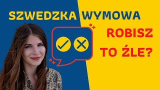 Szwedzka wymowa  robisz to źle   LIVE [upl. by Bergin]