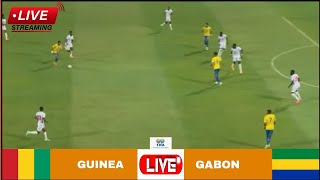 🔴LIVE Guinea vs Gabon  Match Stream International Friendly Match2023 Full Analysis [upl. by Vasta123]