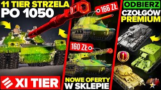 PRZEGIĘTY 11 TIER z działem 180 MM NOWE OFERTY i ODBIERZ CZOŁGI PREMIUM [upl. by Johnathon]