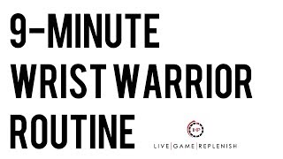 9MINUTE WRIST INJURY PREVENTION ROUTINE FOR GAMERS  A WALKTHROUGH [upl. by Halilad]