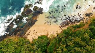 Kamburugamuwa Beach Matara Sri Lanka [upl. by Aryek]