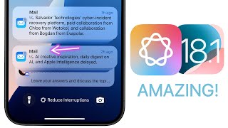 20 New Apple Intelligence Features iOS 181 Beta [upl. by Steddman168]