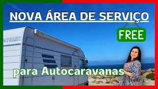 Nova Área de Serviço para motorhomes em Portugal [upl. by Bolt]