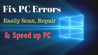 Fix PC Errors with Registry Easy Easily Scan Repair and Speed up PC [upl. by Eerrehs]