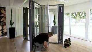 How to adjust Rationel entrance and patio doors AURA AURAPLUS FORMA FORMAPLUS [upl. by Smalley]