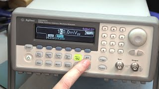 Agilent 33250A Waveform Generator [upl. by Ahsrat414]