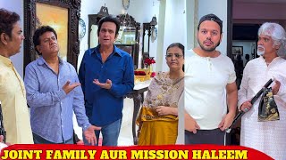 Joint family aur mission haleem [upl. by Nymrak]