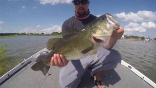 Lake Granbury Memorial Day Bass Fishing [upl. by Forster]