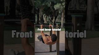 Best exercices helps you to fix your front lever form calisthenics frontlever strengthworkout [upl. by Yeuh812]