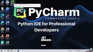 How to Install PyCharm Community 202222 PYTHON 3107 [upl. by Finbar]