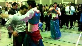 Male belly dance on a turkish albanian wedding [upl. by Anaytat133]