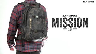 Dakine Mission 25L Rucksack  Uni amp Snowboard Rucksack zugleich  der perfekte Allrounder [upl. by Vig963]