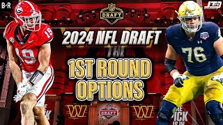 Washington Commanders 2024 NFL Draft 1st Round Targets [upl. by Edwine648]