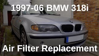 BMW Air Filter Replacement [upl. by Em]