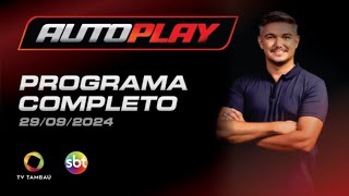 AUTO PLAY  Programa Completo  29092024  TV TambaúSBT  PGM Nº 366 [upl. by Firooc468]