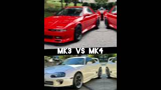 supra mk3 vs mk4  supra supramk4 shorts shorts [upl. by Ehrlich]