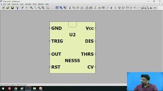 Simulation of Monostable Multivibrator using IC 555 [upl. by Barr]