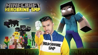 WELCOME TO HEROBRINE SMP  MINECRAFT [upl. by Solraced409]