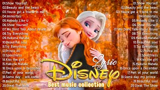 Walt Disney Songs Collection with Lyrics 2024 🤩 The Most Romantic Disney Songs  Disney Soundtracks🎹 [upl. by Nesilla]