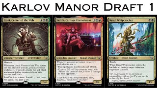 Karlov Manor Premiere Draft 1 [upl. by Ortiz]