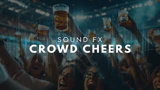 Crowd Cheers SOUND FX  NO copyright [upl. by Haorbed]