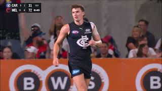 Blake Acres Goal  vs Melbourne  AFL 2024 PreSeason [upl. by Bekki542]