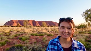 Full Uluru Base Walk Achieved at Sunrise with Kids Oct 24 [upl. by Morez185]