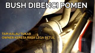 BUSH DIBENCI POMEN KALAU TUKAR KORANG RASA LEGA BETUL  CUBA TUKAR DULU BENDA NI [upl. by Aerdnaz]