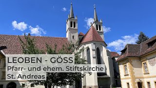 LEOBENGÖSS ALE Geläute der Pfarr und ehem Stiftskirche zum hl Andreas [upl. by Raffaj233]