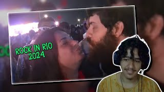 React REPÓRTER DOIDÃO  ROCK IN RIO 2024 [upl. by Atihcnoc370]