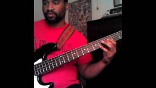 Donnie McClurkin Bass Lesson I Call You Holy [upl. by Alet]