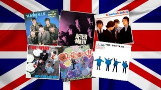 My Top 10 British Invasion Bands 60s [upl. by Brandi]