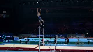 FUKASAWA Kokoro JPN  2022 Artistic Worlds Liverpool GBR  Qualifications Uneven Bars [upl. by Hirai]