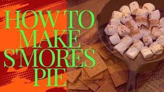 How to Make Smores in a Pan  Smores Smores in the oven  smores recipe [upl. by Leunamesoj165]