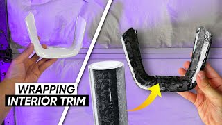 How To Wrap Interior Trim [upl. by Wilinski]