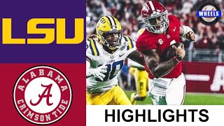 8 Alabama vs 14 LSU Highlights  Week 10  2023 College Football Highlights [upl. by Mook]