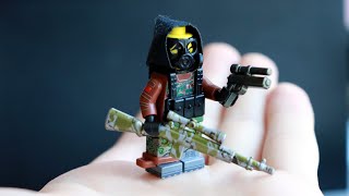 5 Minute Custom LEGO Sniper Minifigure [upl. by Alarice26]