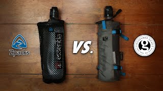 Zpacks Water Bottle Sleeve vs Gossamer Gear Bottle Rocket [upl. by Nidak595]