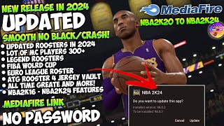 NBA 2K20 TO NBA2K24 UPDATED NEW RELEASE IN 2024  SMOOTH NO BLACKCRASH  UPDATED ROSTERS LOT OF MC [upl. by Montgomery]