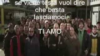 quotTi Amoquot versione ultras italia con sottotitoli [upl. by Renard]