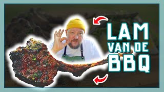 BUITEN KOKEN LAM VAN DE BBQ  EtenmetNick  How to [upl. by Hanson]