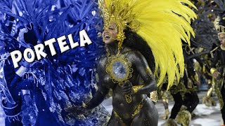 Rio Carnival 2024  Portela samba school parade clip [upl. by Pauwles]