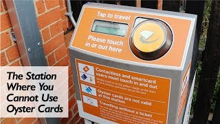 The First Contactless Only Station No Oyster [upl. by Annael]